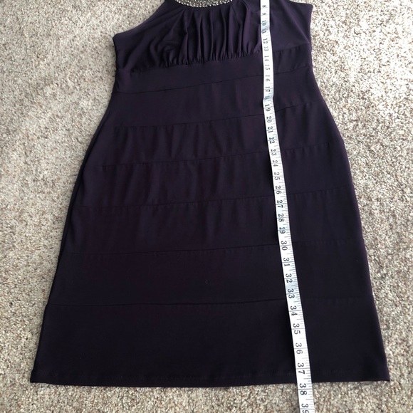 AA Studio AA Plum Purple Dress, size 10. - Picture 5 of 8